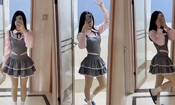 约炮大神 清清学长 在万达厕所操翻JK嫩妹 口交后入秒变浪女 刺激度爆棚！